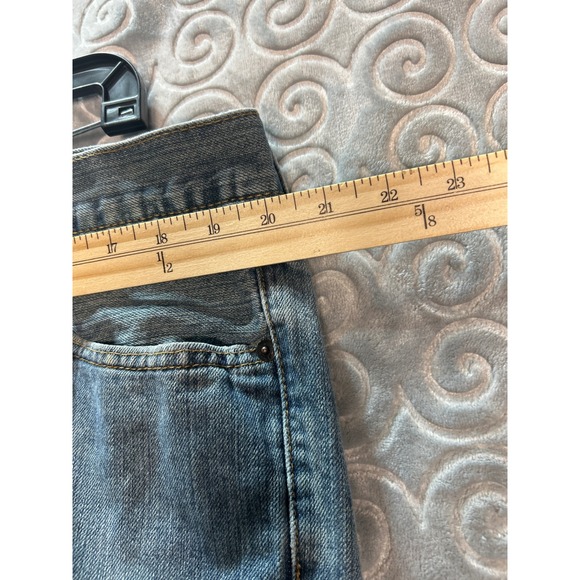 Levi Strauss & Co. 559 Men's Relaxed Straight‎ Leg Light Wash Jeans W42 L32 - Picture 8 of 9